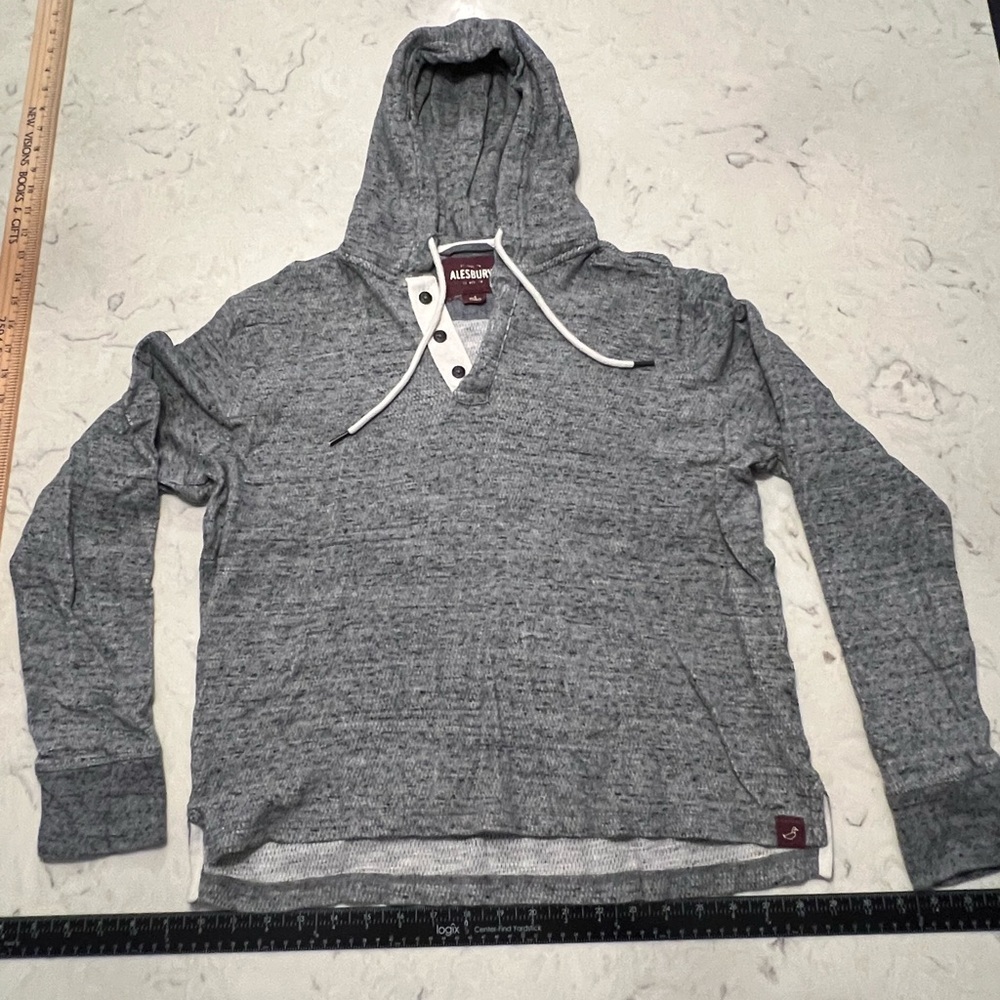 Alesbury‎ Heather Gray Hoodie for Men